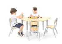 Tisch Owlaf trapezförmig 120 x 60 cm, höhenverstellbar – Bild 12