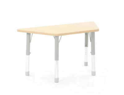 Tisch Owlaf trapezförmig 120 x 60 cm, höhenverstellbar