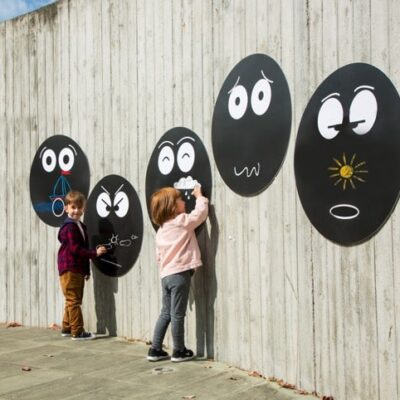 Outdoor-Spieltafel Emotionen, 5er Set