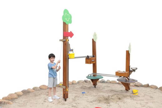 HW1-S281-A Sand Delivery Play Sandspielanlage - HW1 S281 A Sand Delivery Play