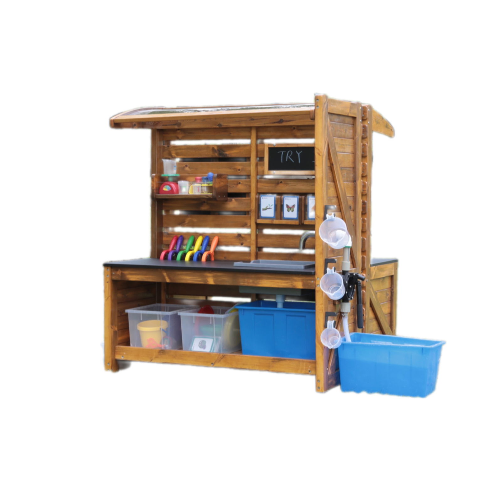 Outdoor-Experimentierstation