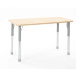 Tisch Owlaf rechteckig 120 x 60 cm, höhenverstellbar - tischrechteckig