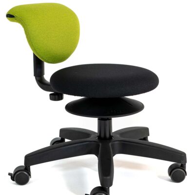 Chairgo Smoover - Rollhocker mit Lehne