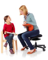 Chairgo Smoover Erzieherstuhl - Rollhocker mit Lehne – Bild 6