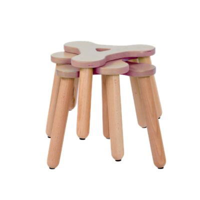 Trio 3-Bein-Hocker natur