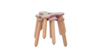 Trio 3-Bein-Hocker natur