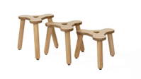 Trio 3-Bein-Hocker natur – Bild 2