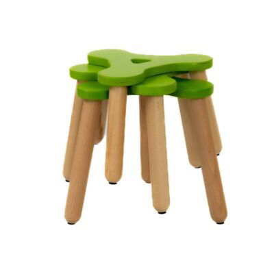 Trio 3-Bein-Hocker grün