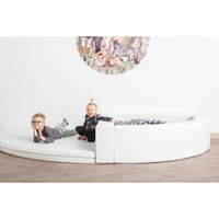 Eck-Bällebad Weiß für sensorische Räume - 855406PU b 23