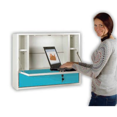 Wandklapparbeitsplatz