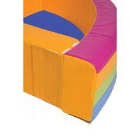 Eck-Ballbad, ohne Bälle, Regenbogen - ballbad 3eckig ohne balle regenbogen 855408 w2