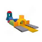Schloss-Set aus weichen Steinen – 29-tlg.– Baustein-Set - schaumstoff set schloss 855420 w