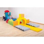 Schloss-Set aus weichen Steinen – 29-tlg.– Baustein-Set - schaumstoff set schloss 855420 w 4