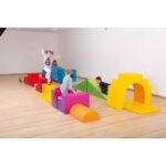 Schloss-Set aus weichen Steinen – 29-tlg.– Baustein-Set - schaumstoff set schloss 855420 w 5