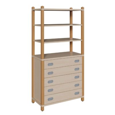 Stollenschränke mit Dekorschüben