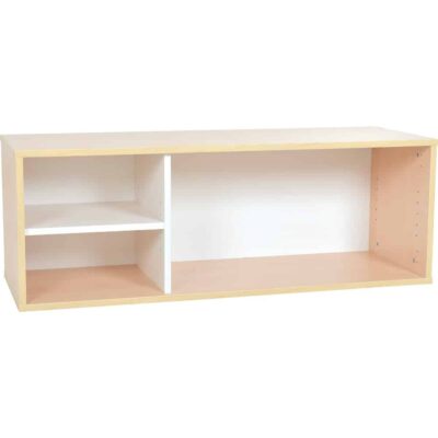 Quadro - Hängeregal Breite: 116 cm - mit Mittelwand