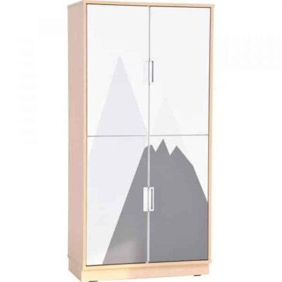 Quadro - Schrank XL Alpenblick - Breite: 79 cm (Ahorn)