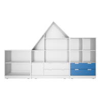 Möbelsatz Quadro Häuserzeile 167/167W – 180° - SET6337W b 26