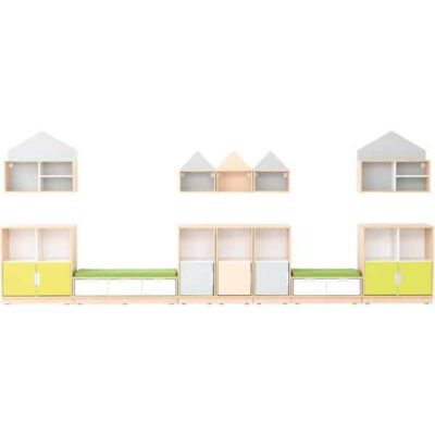 Möbelsatz Quadro Häuserzeile 176-180°