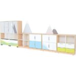 Quadro – Themenschrankset Alpenblick (Ahorn) - SET6399 d 20