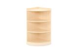 Raumteiler Eckschrank, 3 Böden, 3 Fächer - 7Y9A8670 1