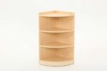 Raumteiler Eckschrank, 3 Böden, 3 Fächer - 7Y9A8670