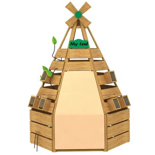CMYK Outdoor Spielhaus Tipi - CMYK