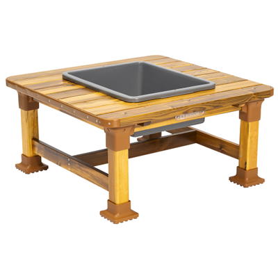 Outdoor-Sand- und Wassertisch, quadratisch