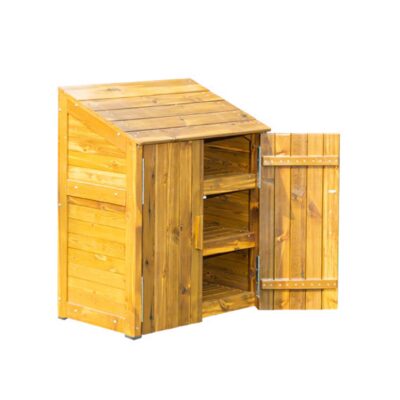 Outdoor-Schrank mit geschlossenen Türen