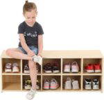 Kindergarten-Schuhregal für 10 Paar Schuhe - KB1 DG022 A 1 600x600@2x