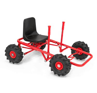 ROSE Go-Kart mit Traktorrädern Groß (4rb-B)