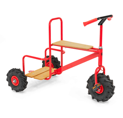 ROSE Lastendreirad Groß mit Traktorreifen (3c-B)