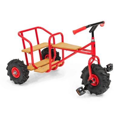 ROSE Taxidreirad mit Traktorreifen - medium (3bt-B)