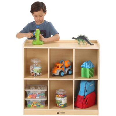 Rucksack-Regal für 6 Rucksäcke