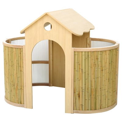 Indoor-Spielhaus mit Boden-Matratze