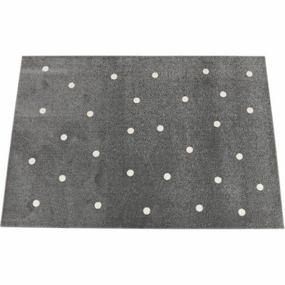 Teppich Grau mit Punkten, 2 x 3 m
