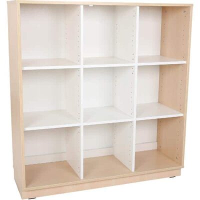 Quadro - Schrank L mit 2 Mittelwänden und 2x3 Einlegeböden - Breite: 116 cm