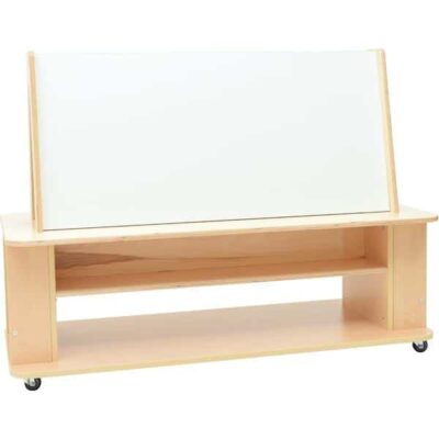 Breiter Mobiler Staffeleischrank