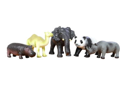 Zoo-Softtiere 5er Set