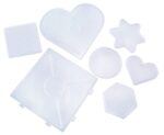 Bügelperlen Steckplattenmix Transparent 7 tlg. - 13071 02 Bügelperlen Steckplatten 1920x1920
