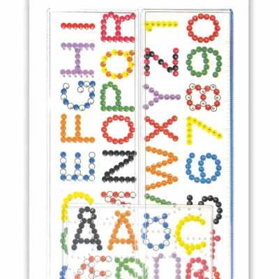 Bügelperlen Steckplatten Buchstaben & Zahlen