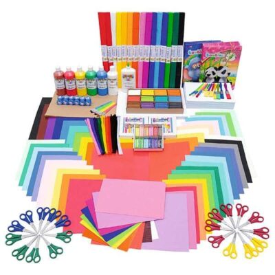 Bastelzubehör Grundpaket für 10 Kinder