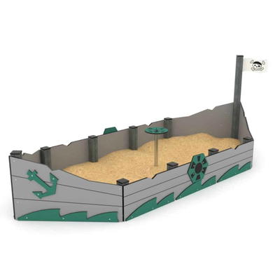 Sandkasten Piratenschiff – RECYCLED RC1416