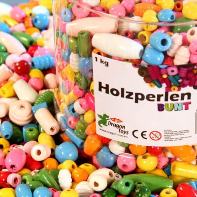 Holzperlen bunt
