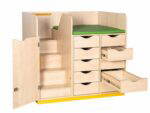 Wickelkommode mit Treppe - 237079dbe4e0f9bb781db5e24cbafac739c150d9