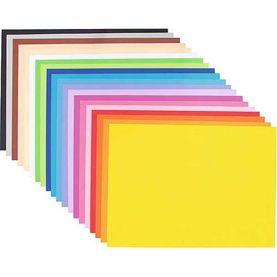 Fotokarton, 300 Bogen, 20 Farben, 50×70 cm
