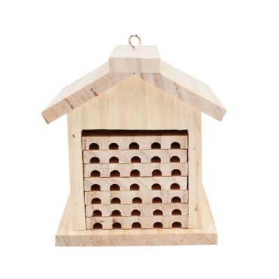 Bienenhotel DIY aus Holz