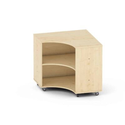 Nova Raumteiler Eckregal, Ahorn