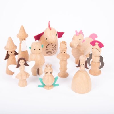 Märchenfreunde Spielfiguren aus Holz