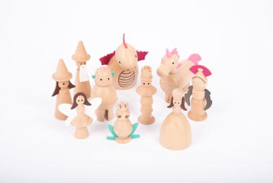 Märchenfreunde Spielfiguren aus Holz